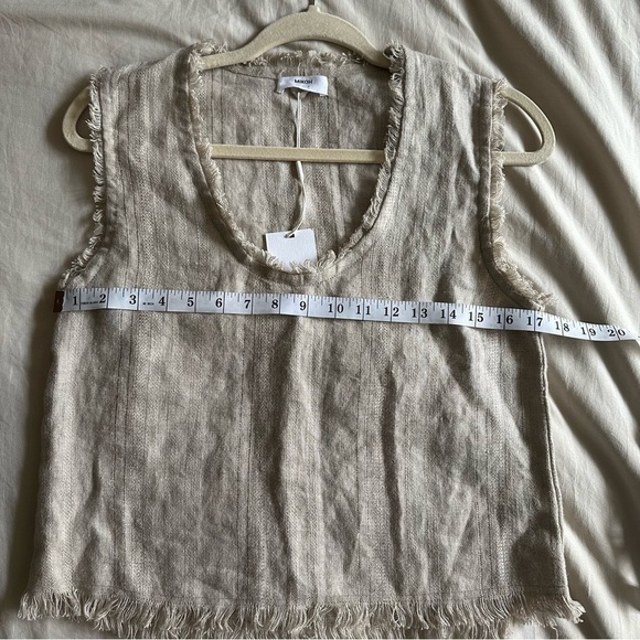 Mikoh Himalaya Linen Frayed Tank Size 1 Small NWT - Picture 10 of 10